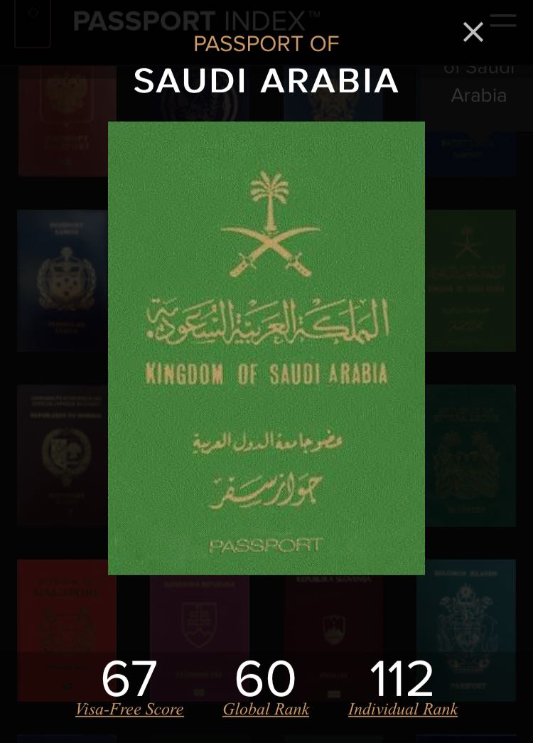 مميزات الجواز السعودي الخاص