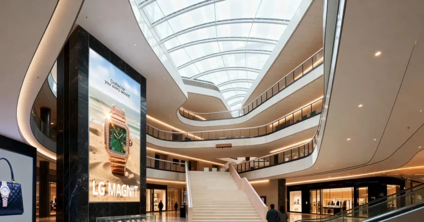 إل جي إلكترونيكس تعرض شاشة LG MAGNIT Micro LED الجديدة في ISE 2026 