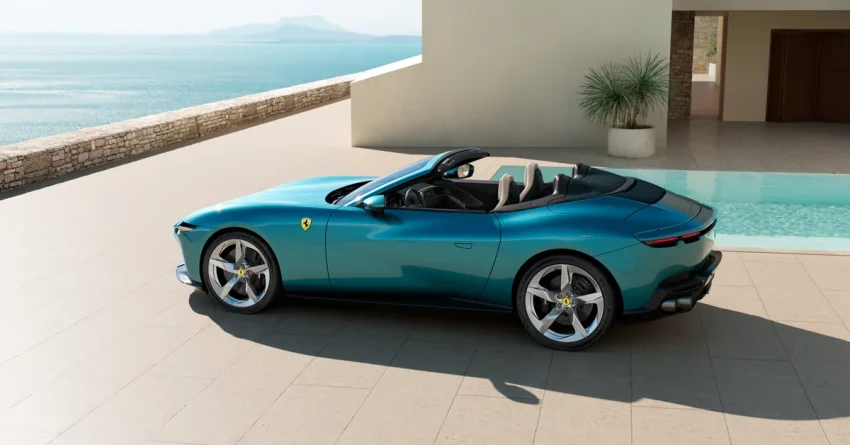 فيراري أمالفي سبايدر: الكشف الرسمي عن سيارة مكشوفة بمحرك V8 بقوة 640 حصانًا 